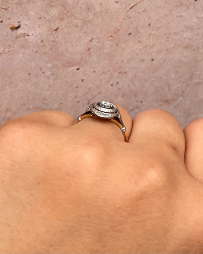 Art Deco Diamond Ring "Fanny"