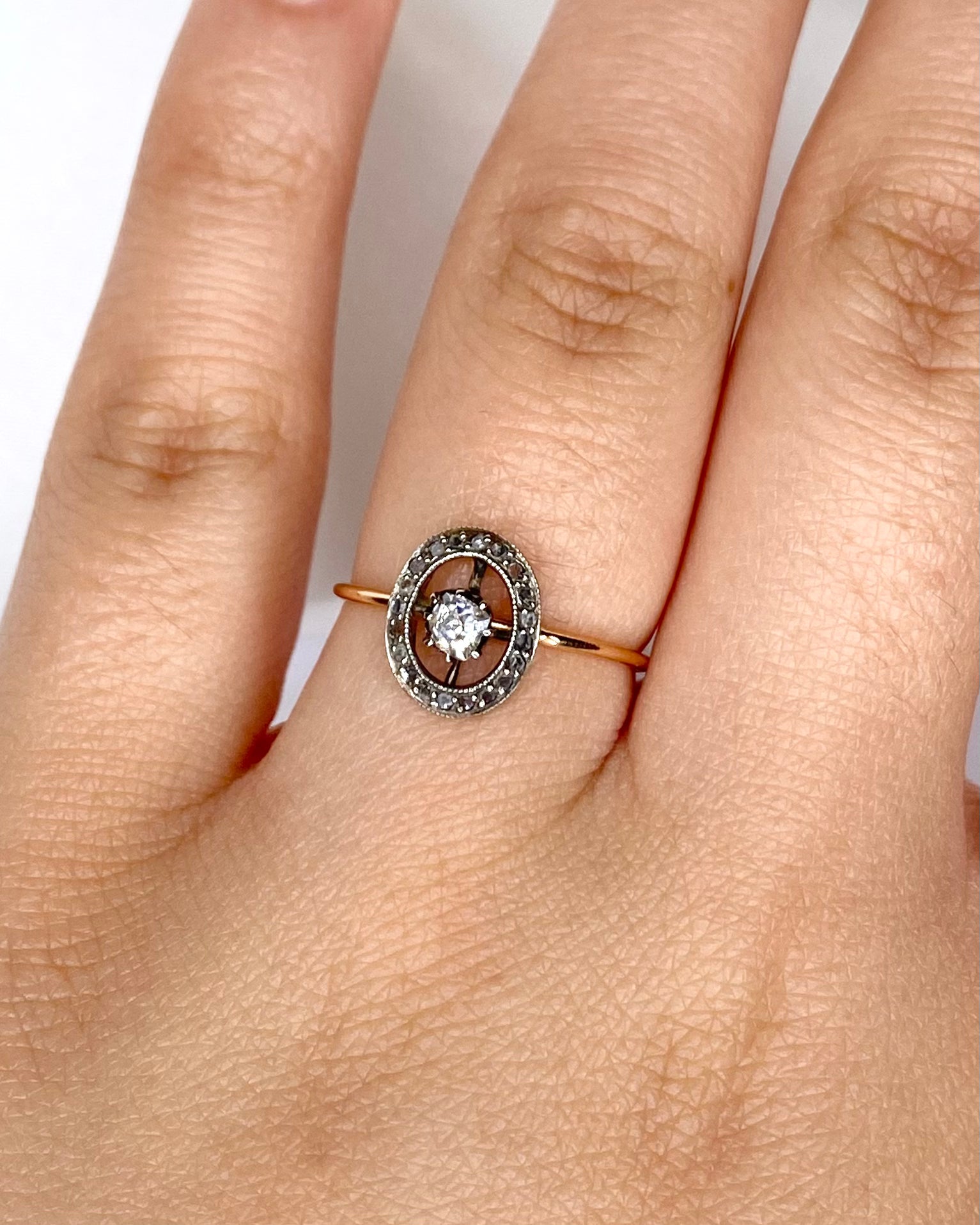 Bague Art-Déco 21 Diamants "Marni" - Elliade Paris