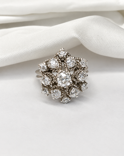 Anillo Marguerite Diamantes 1.33 quilates "Mélissa"