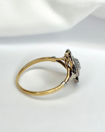 Art Deco Diamond Ring "Fanny"