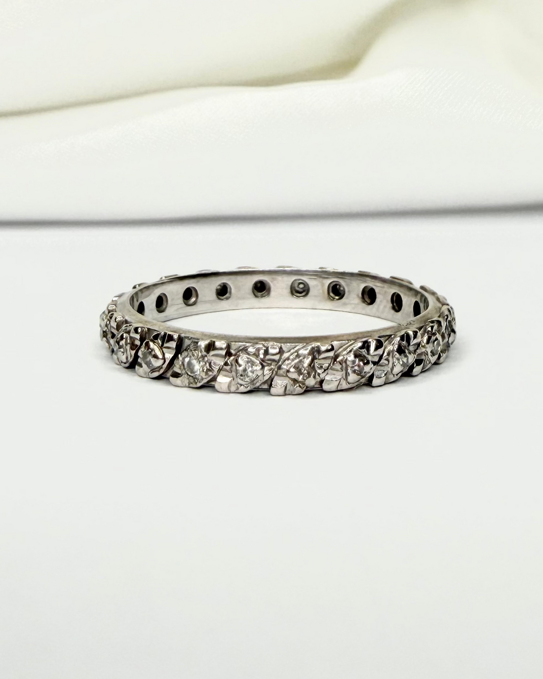 Alliance américaine diamants "Melanie" - Lyon - Elliade Paris