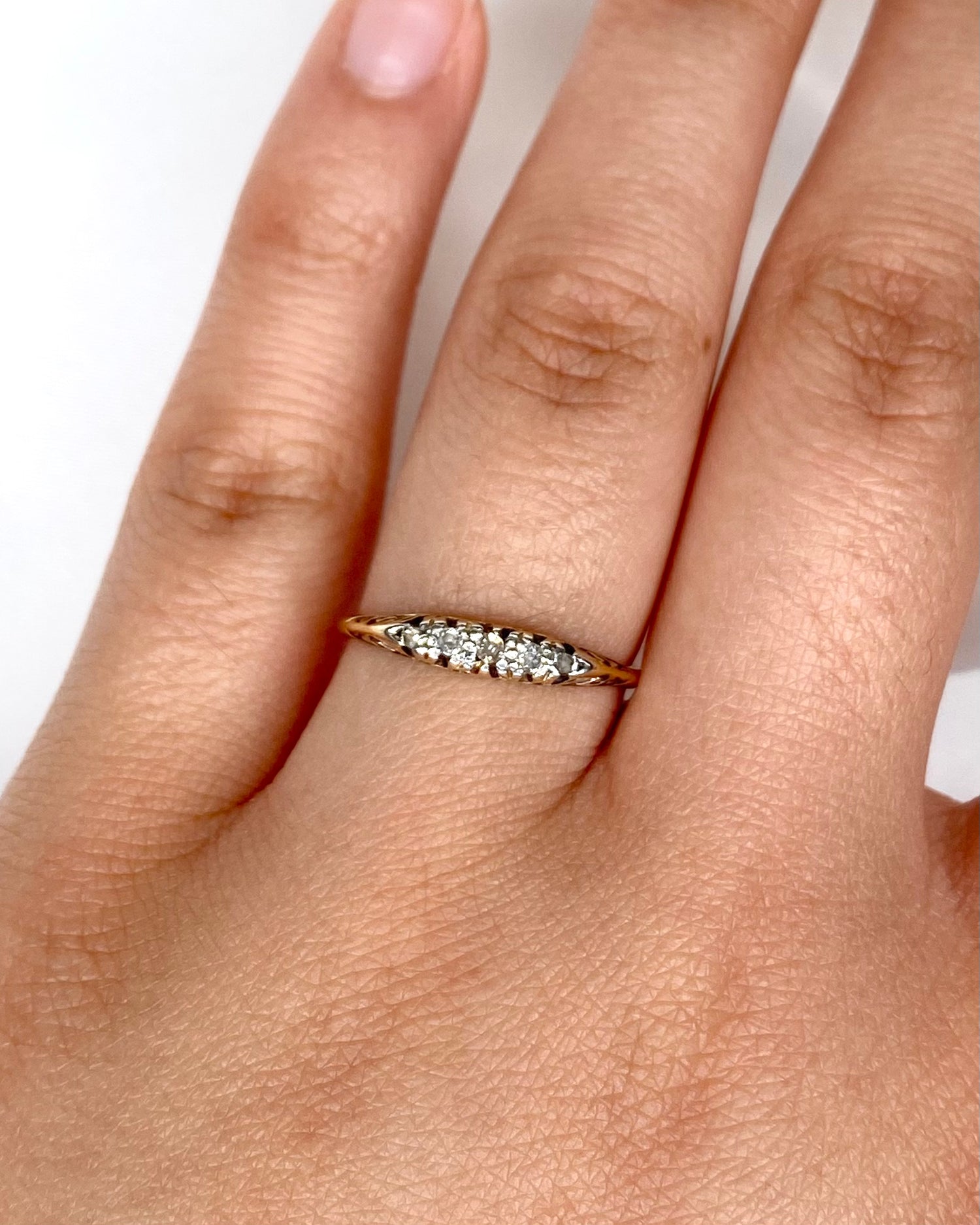 Bague Rivière Diamants "Adrienne" - Elliade Paris