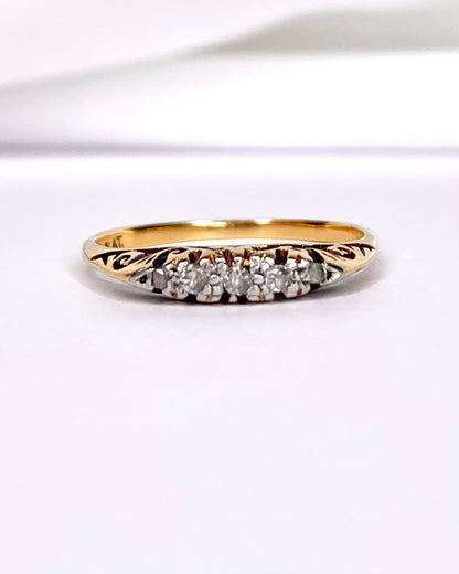 Bague Rivière Diamants "Adrienne" - Elliade Paris