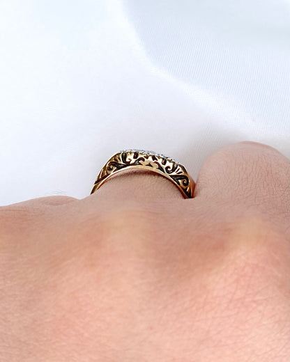 Bague Rivière Diamants "Adrienne" - Elliade Paris