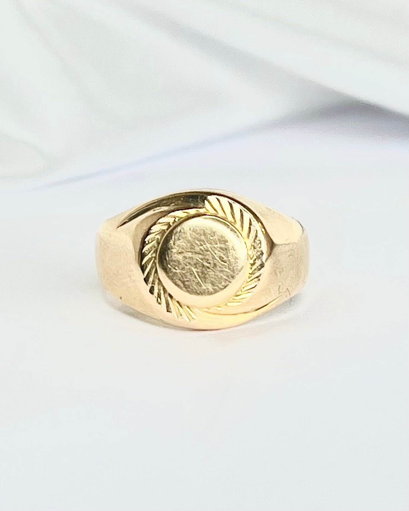 Chevalière Or Jaune 18 carats "Maritza" - Elliade Paris
