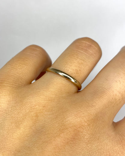 Alliance Or Gris 18 carats 2mm "Elia"