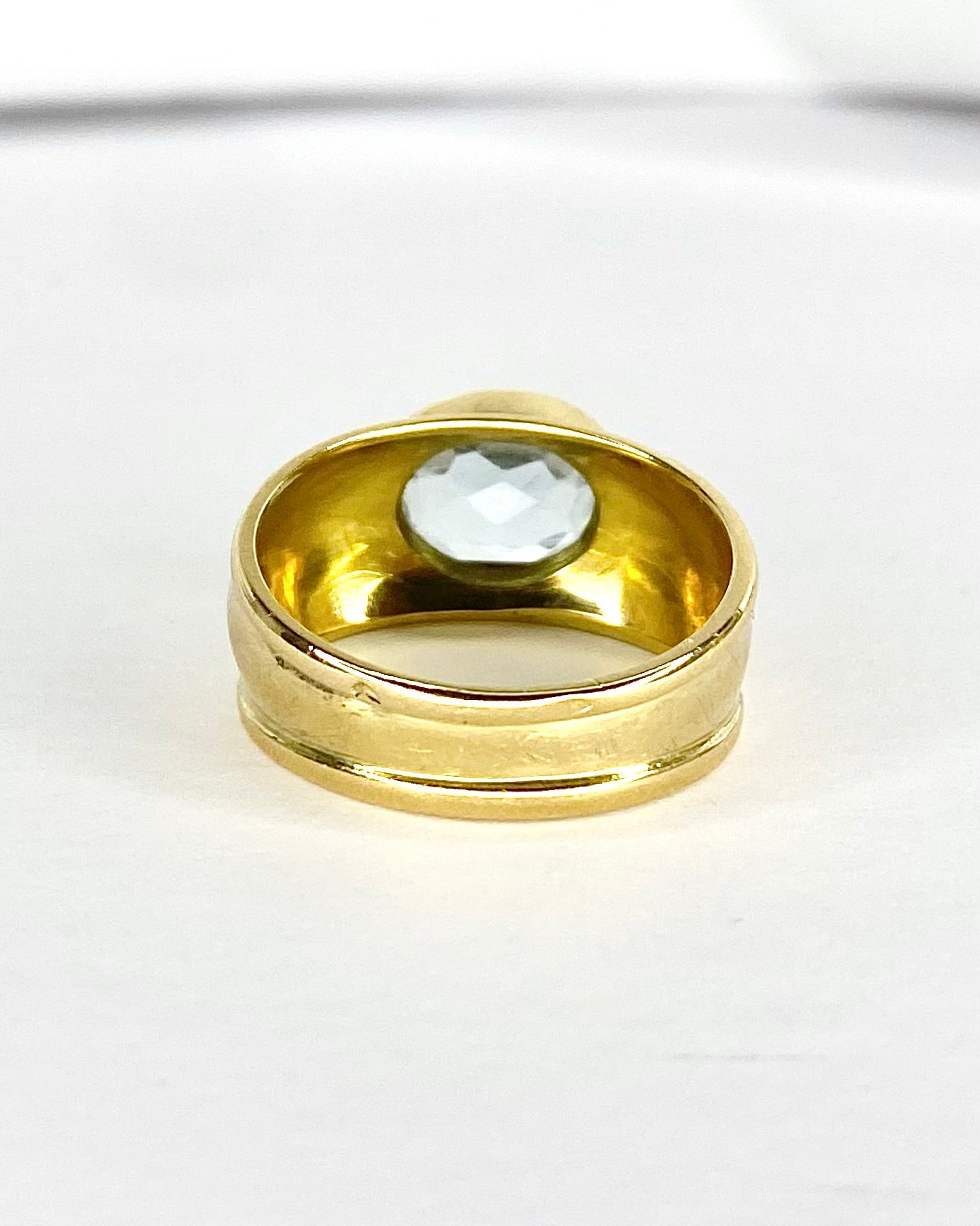 Aquamarine 1.75 Carat Band Ring "Amélia"