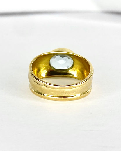 Aquamarine 1.75 Carat Band Ring "Amélia"