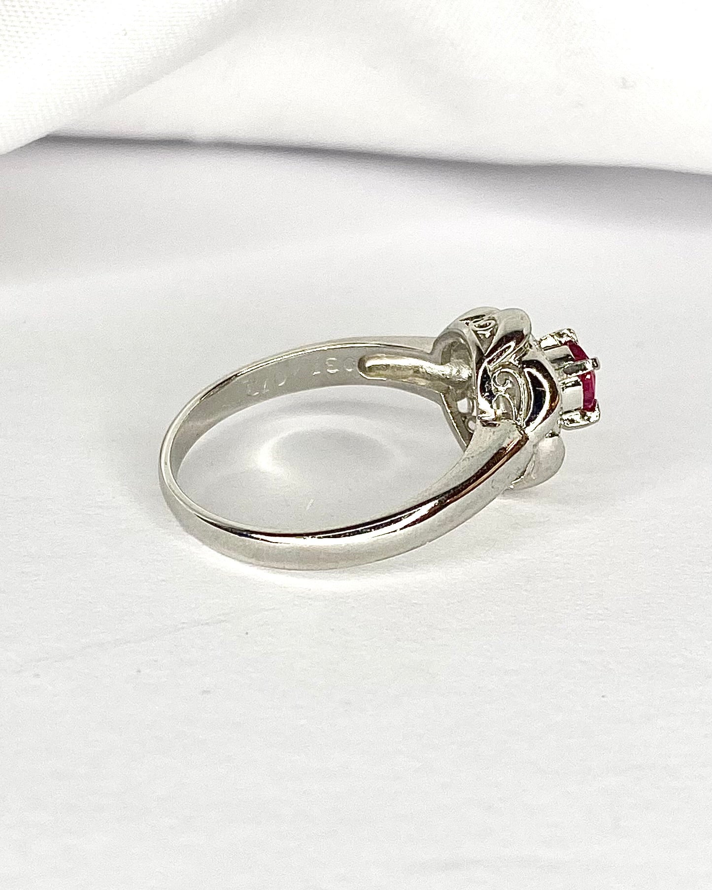 Marguerite Ruby &amp; Diamond Ring "Dilara"