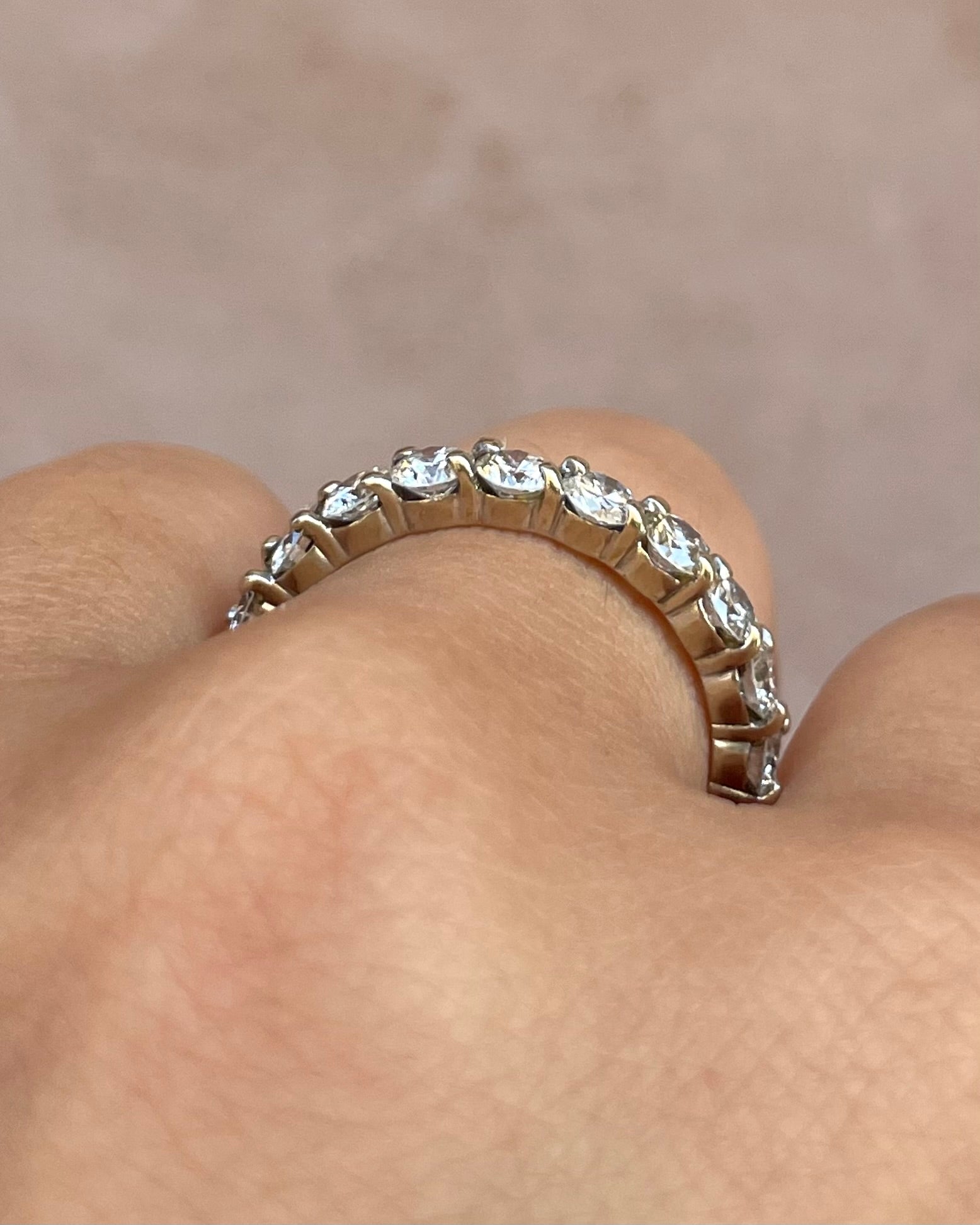 Alliance Américaine Diamants 2.40 carats "Amandine" - Elliade Paris
