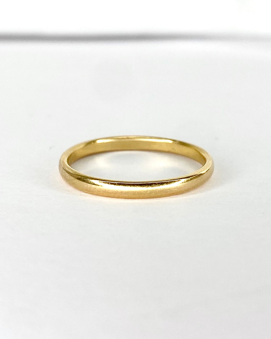 Alliance Or Jaune 18 carats 2 mm "Claire"