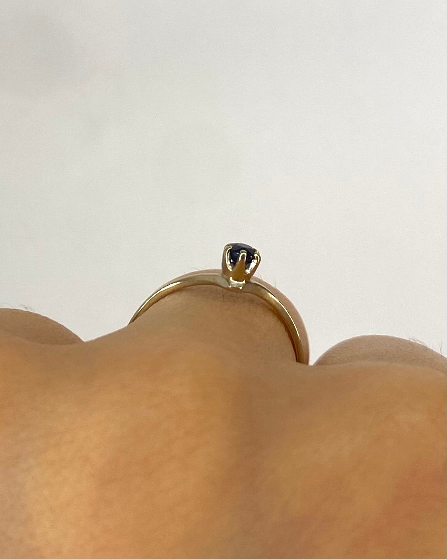 Bague Solitaire Saphir "Raphaelle" - Elliade Paris