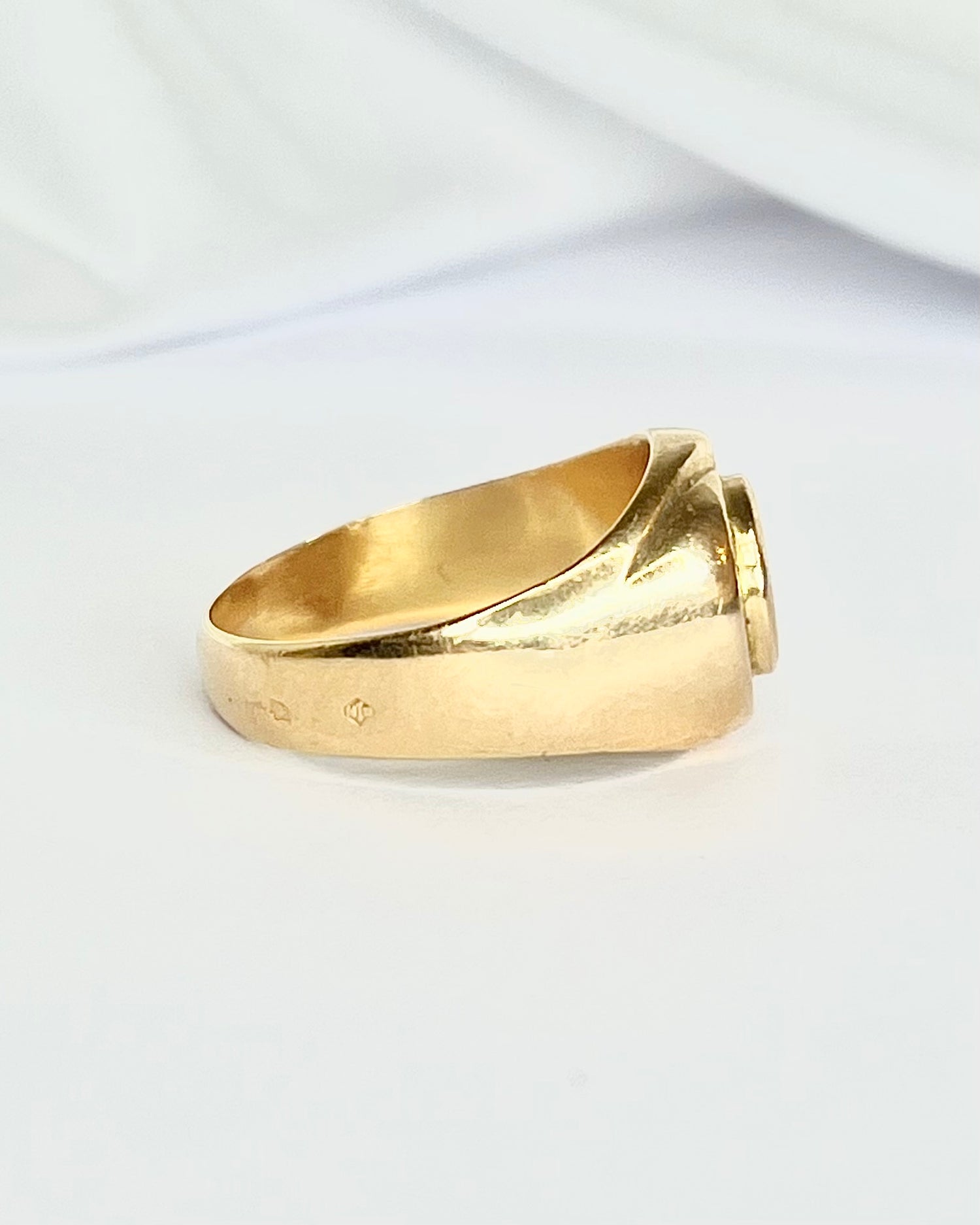 Chevalière Or Jaune 18 carats "Maritza" - Elliade Paris