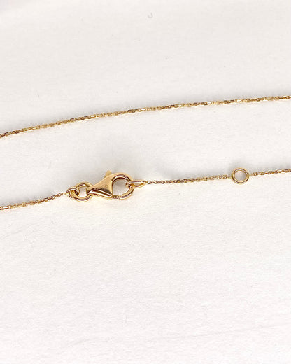 0.34 Carat Diamond Necklace "Océane"