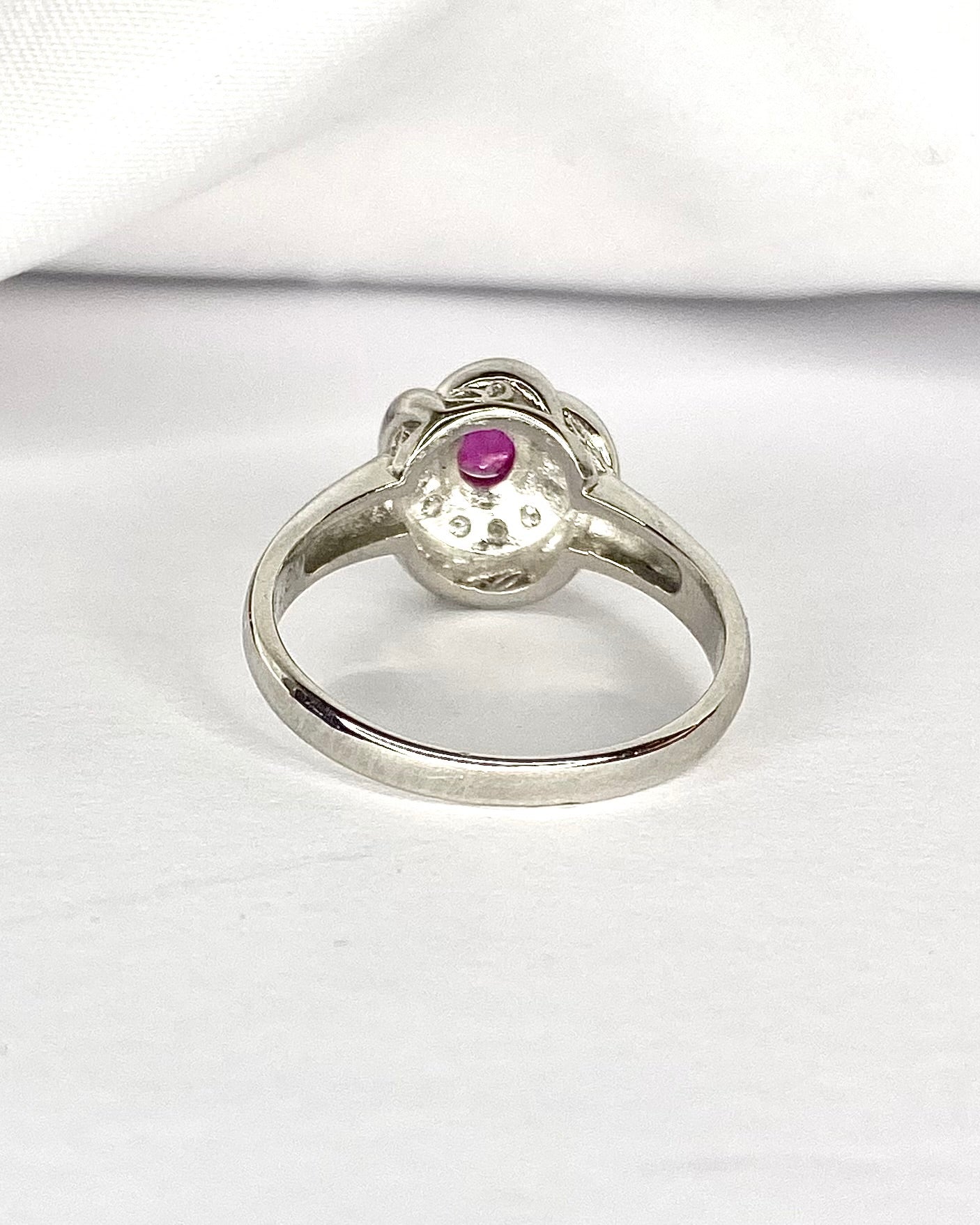 Marguerite Ruby &amp; Diamond Ring "Dilara"