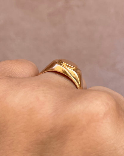 Chevalière Or Jaune 18 carats "Maritza" - Elliade Paris