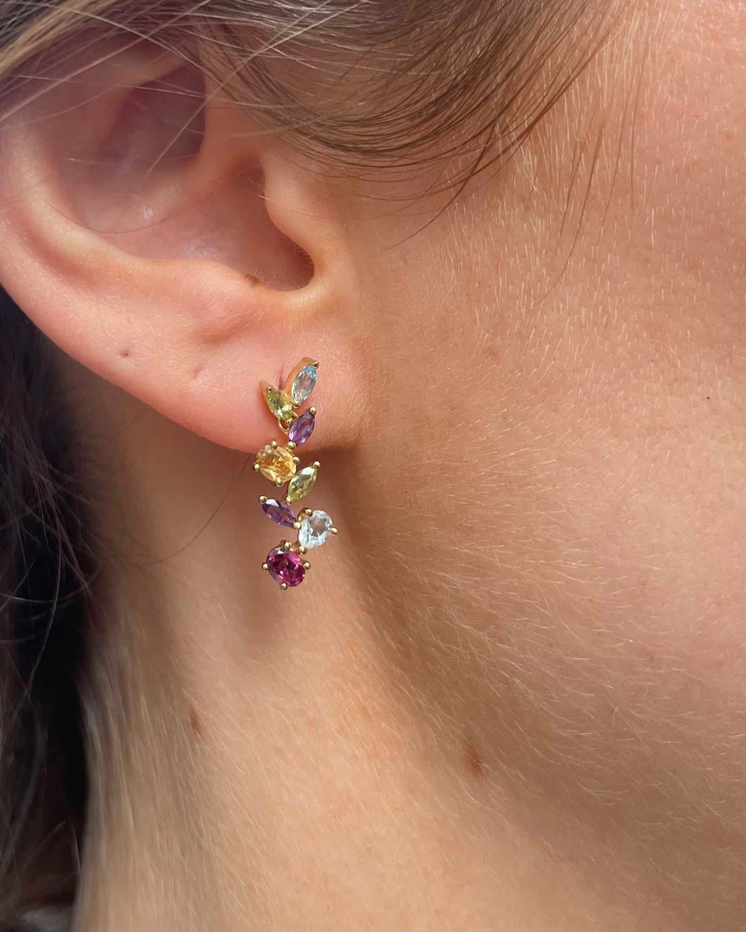 Tutti Frutti &quot;Carmen&quot; Drop Earrings