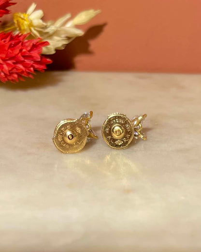 &quot;Khadija&quot; Sapphire &amp;amp; Diamond Earrings