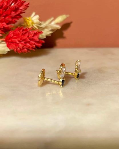 &quot;Khadija&quot; Sapphire &amp;amp; Diamond Earrings