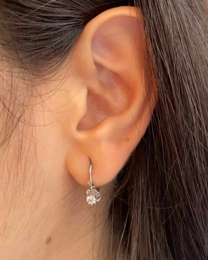 Pendientes &quot;Lilianne&quot; de diamantes de 0,40 quilates