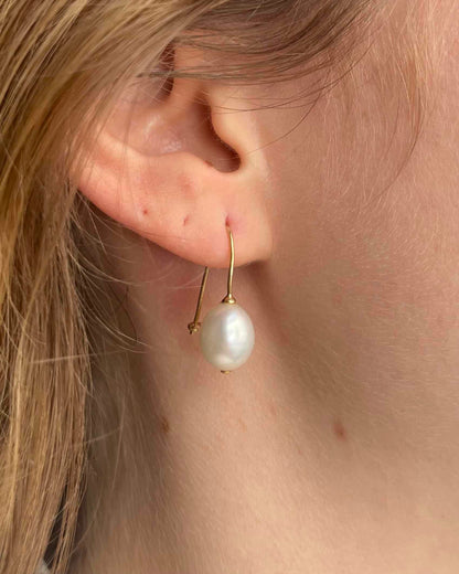 Dormeuses Vintage Perles &quot;Pauline&quot;