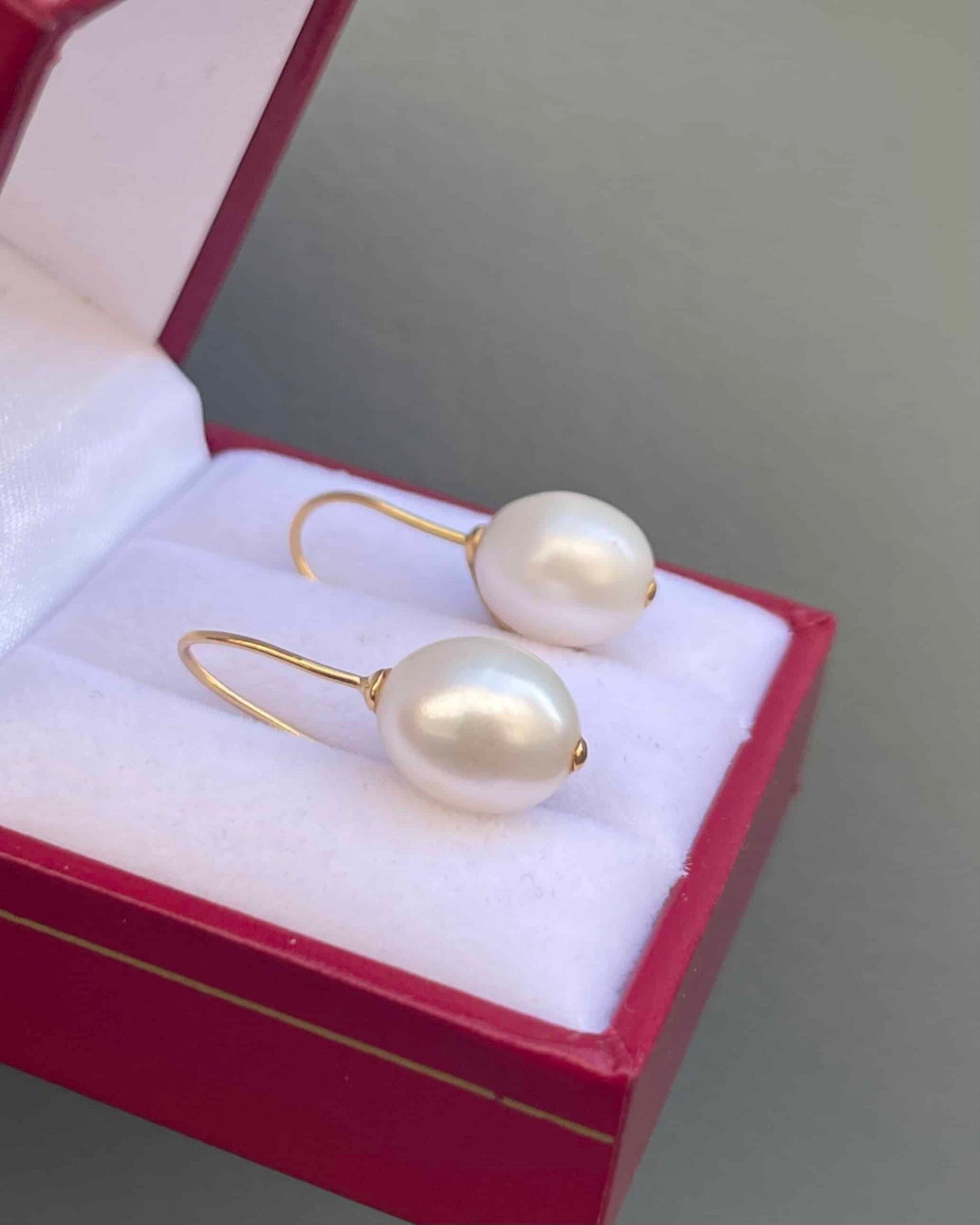 Dormeuses Vintage Perles &quot;Pauline&quot;