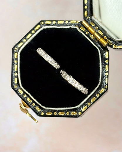 Créoles Diamants "Léna"