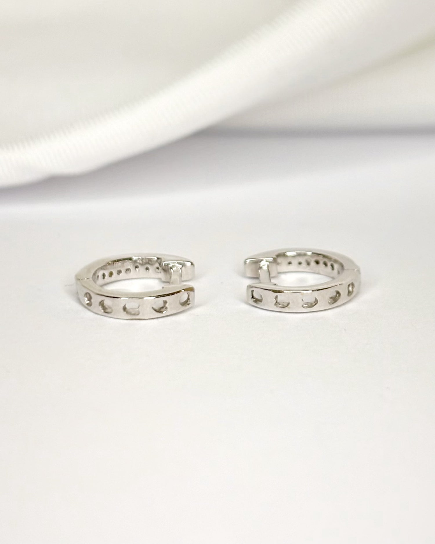Créoles Diamants "Léna"