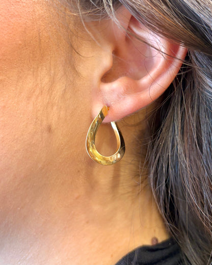 Créoles Or Jaune 18 carats 2,48 g "Carine"