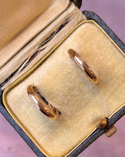 Créoles Or Jaune 18 carats "Délia"