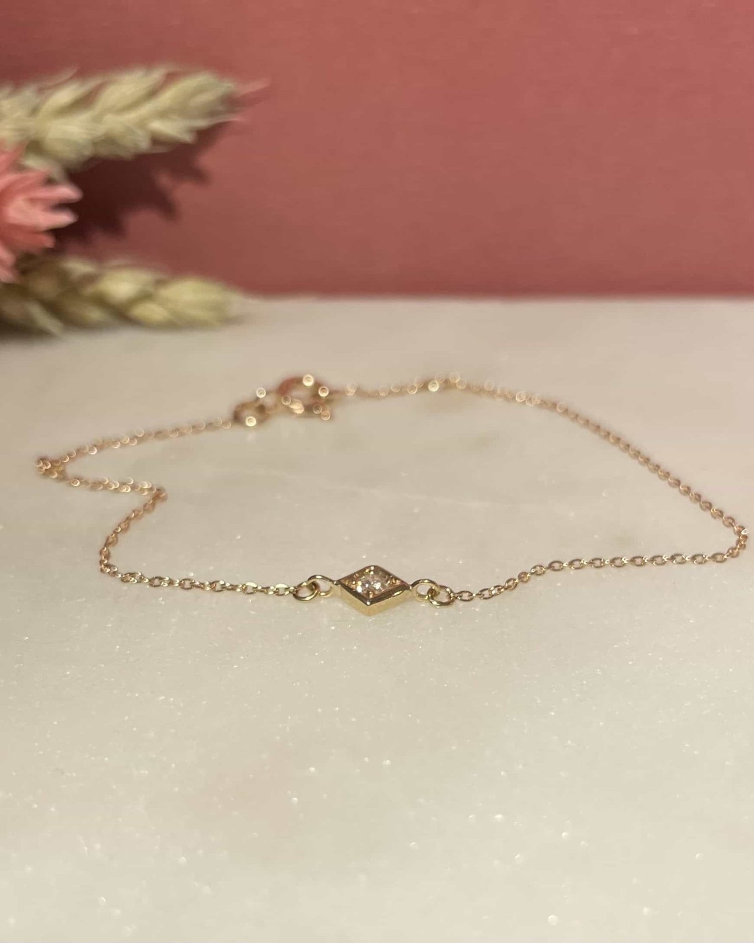 Bracelet Diamant &amp; Or 18 carats &quot;Leilani&quot; - Elliade Paris