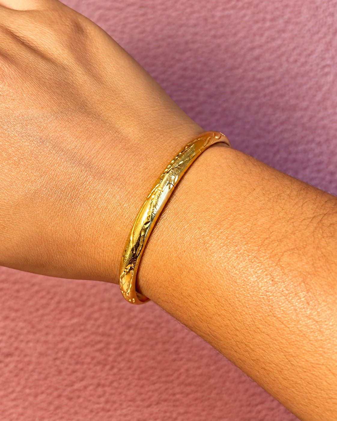 Bracelet Jonc Or Jaune 18 carats 11.17g "Alienor" - Elliade Paris