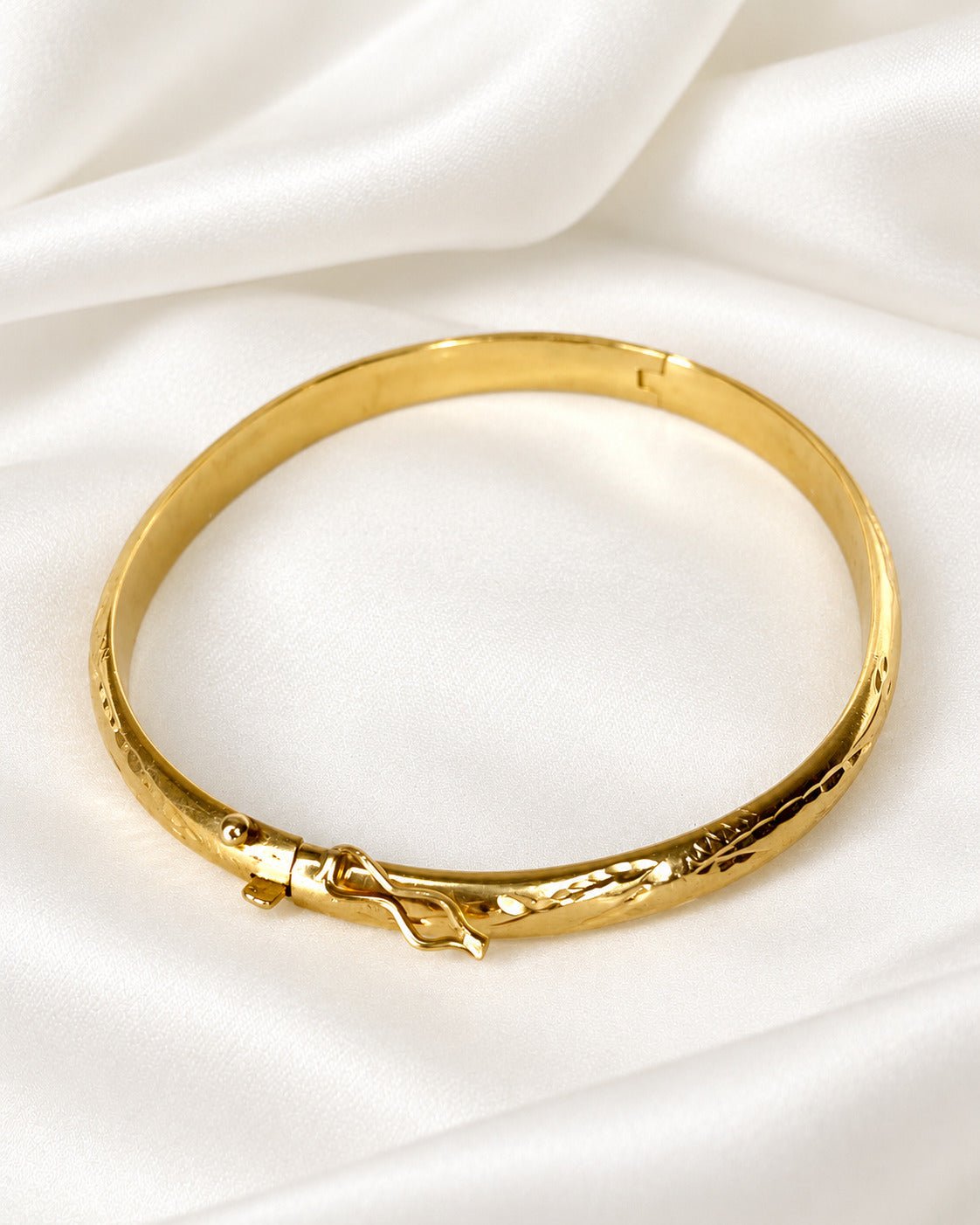 Bracelet Jonc Or Jaune 18 carats 11.17g "Alienor" - Elliade Paris