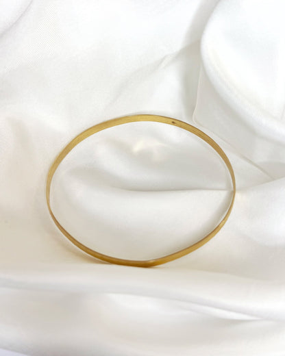 Bracelet Jonc Or Jaune 18 carats 7.5g "Minerva" - Elliade Paris