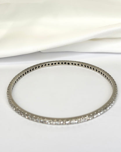 Bracelet Jonc Rivière Diamants 5.60 carats "Tristan" - Elliade Paris