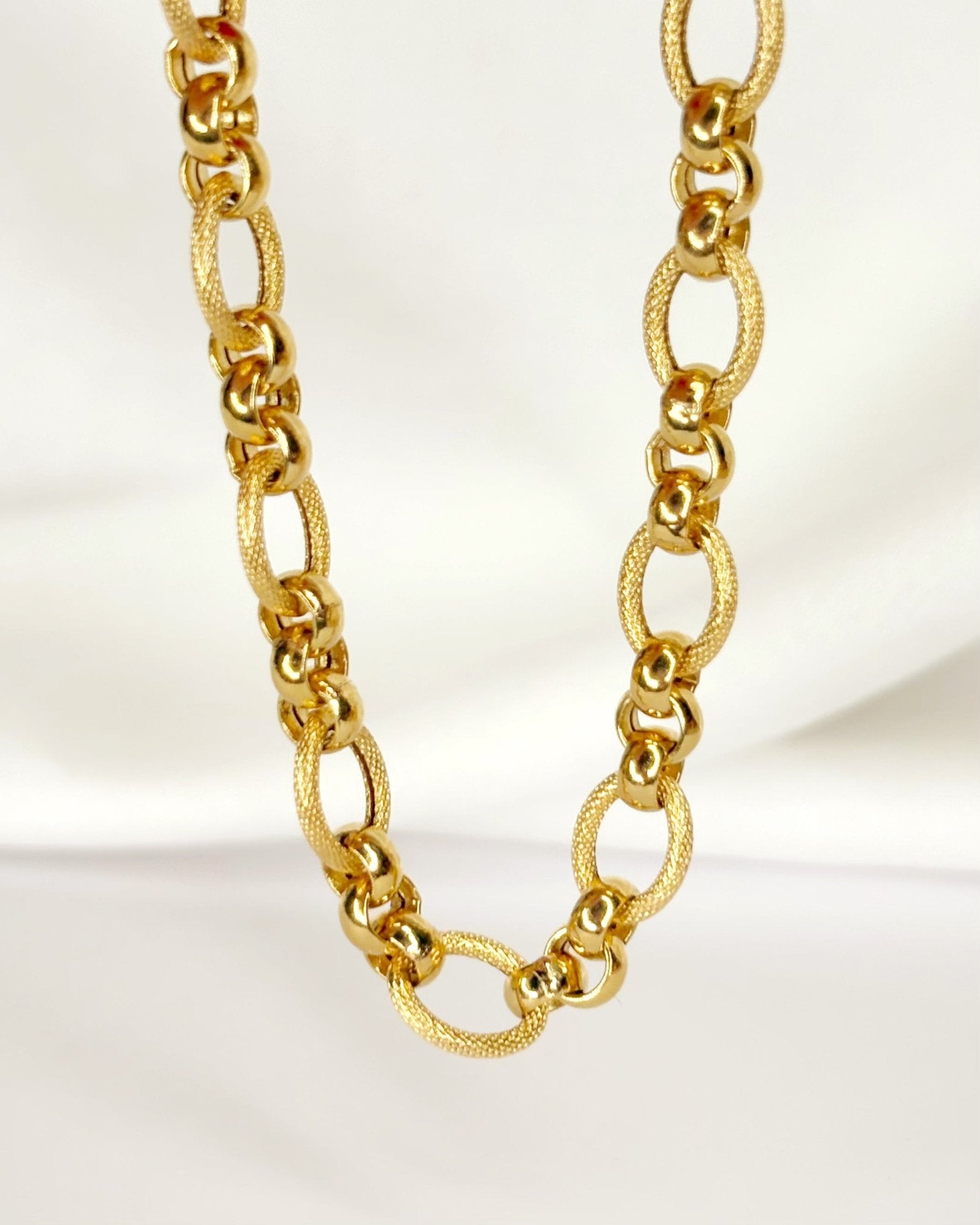 Bracelet Or Jaune 18 carats 7.8g "Flavie" - Elliade Paris