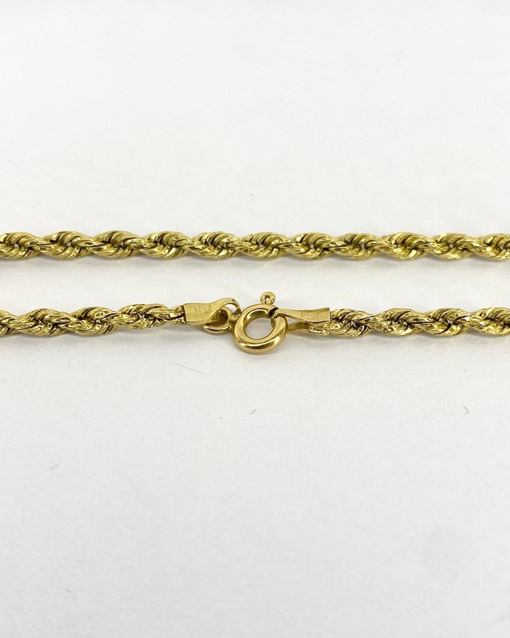 Bracelet Or Jaune Mailles Torsadées "Samia" - Elliade Paris