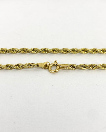 Bracelet Or Jaune Mailles Torsadées "Samia" - Elliade Paris