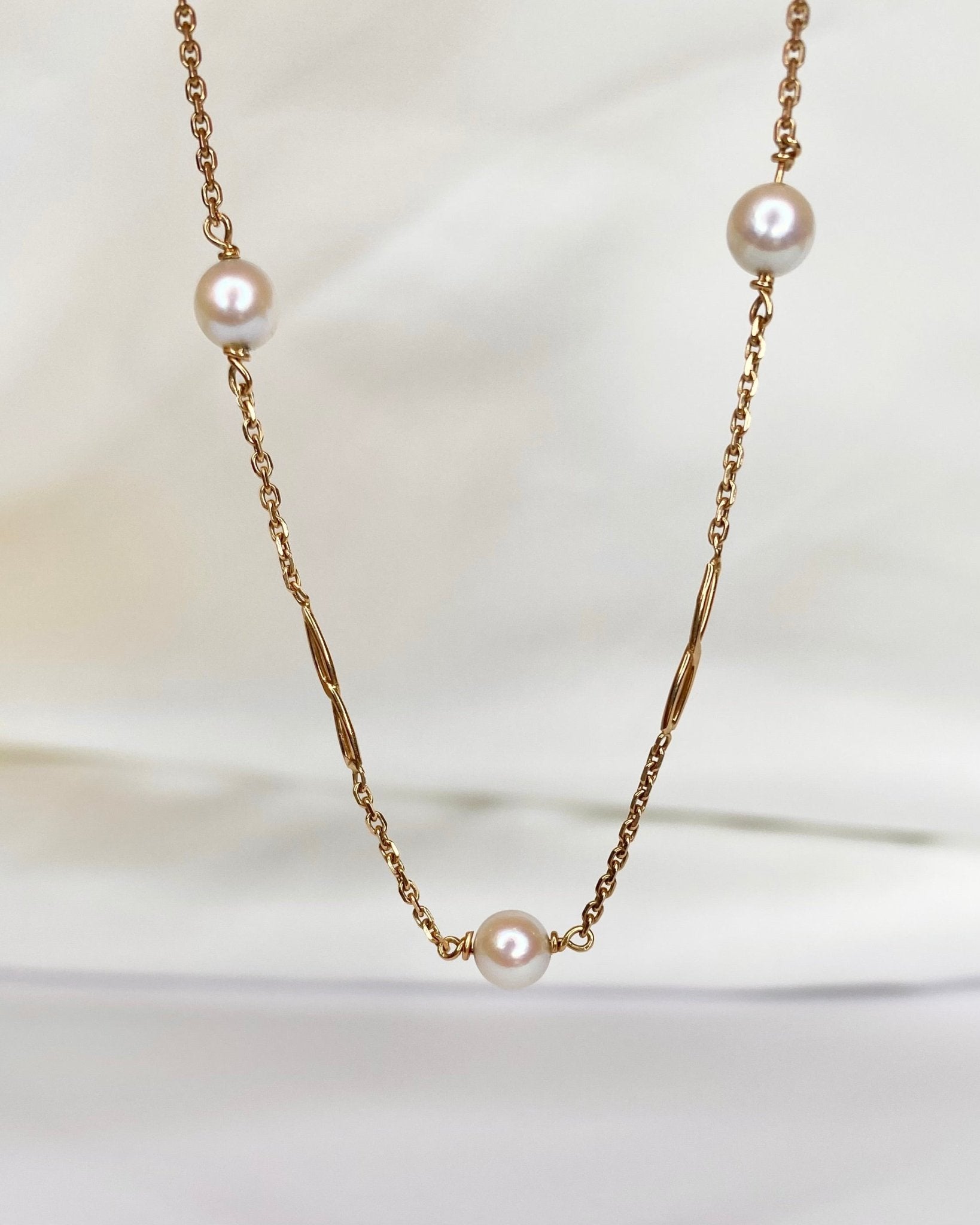 Bracelet Perles &amp; Or "Vadim" - Elliade Paris