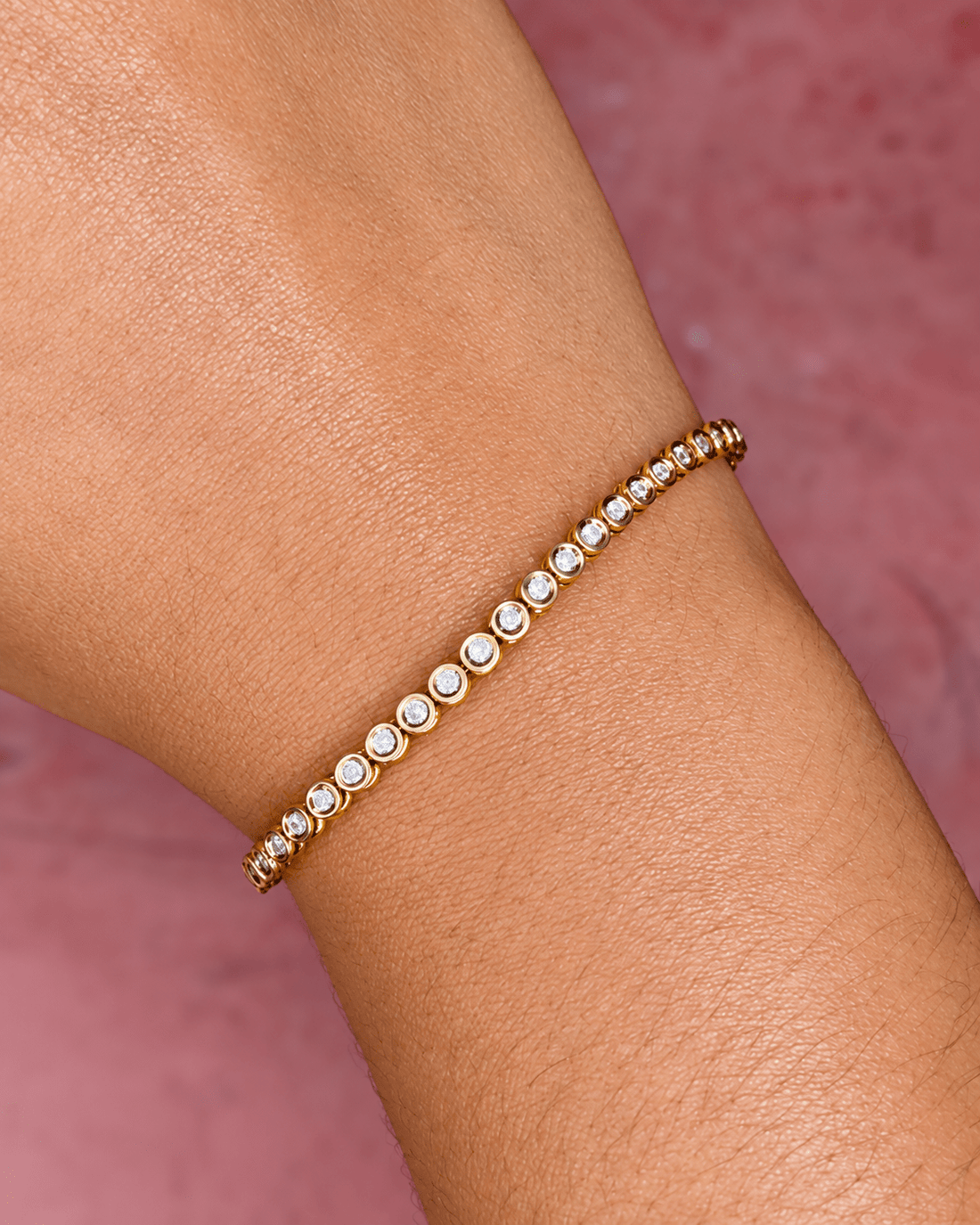 Bracelet Rivière Diamants 1.83 carat 9.26g "Cora" - Elliade Paris