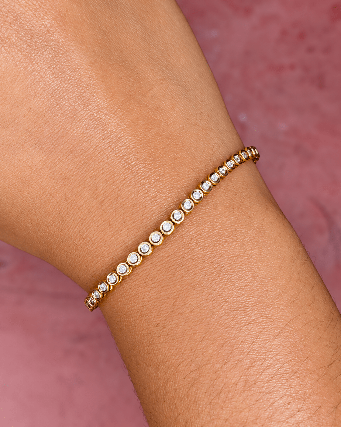 Bracelet Rivière Diamants 1.83 carat 9.26g "Cora" - Elliade Paris