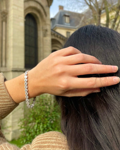 Bracelet Rivière Vintage 261 Diamants &quot;Emory&quot; - Elliade Paris