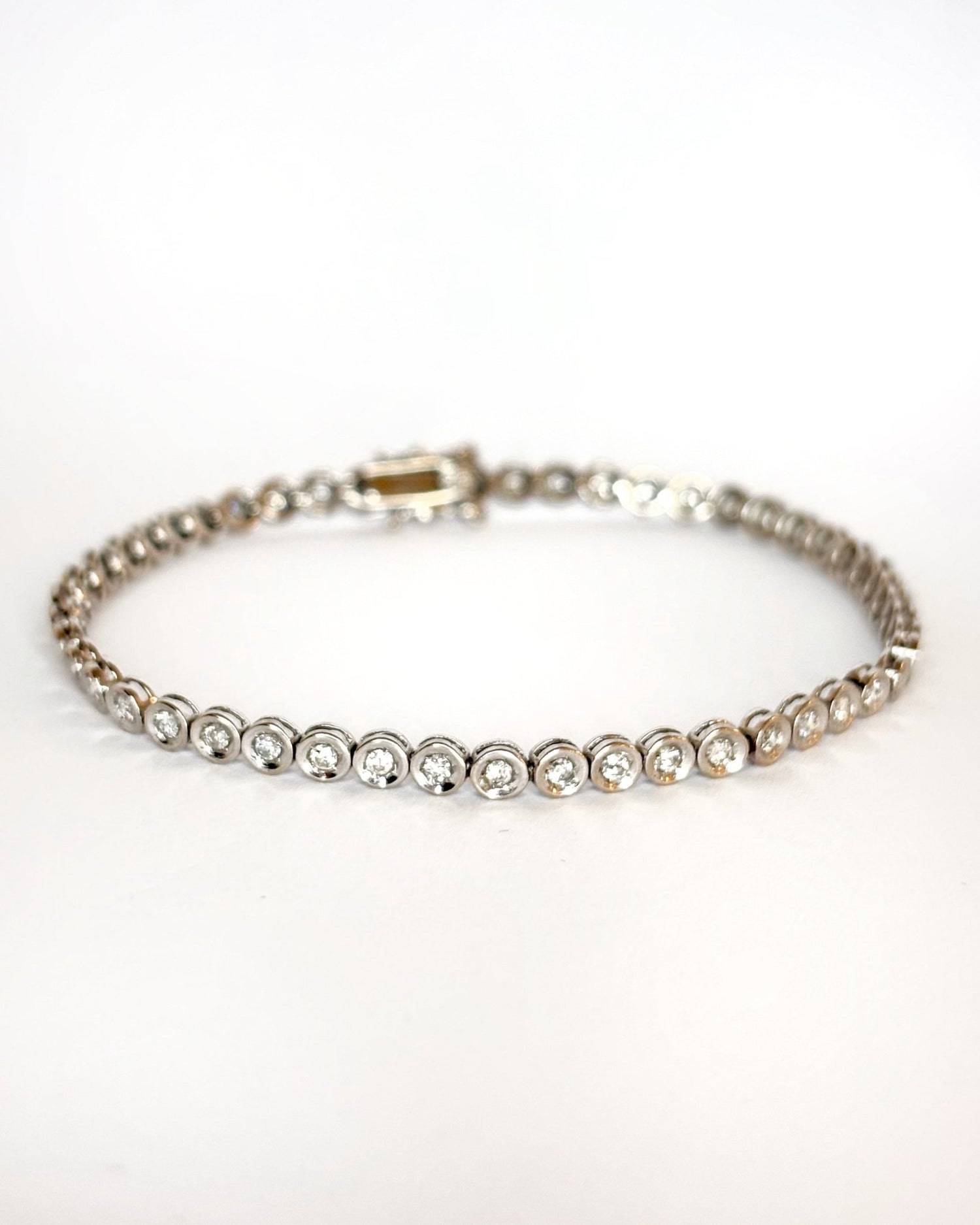 Bracelet Tennis Diamants 1 ct &quot;Naomie&quot; - Elliade Paris