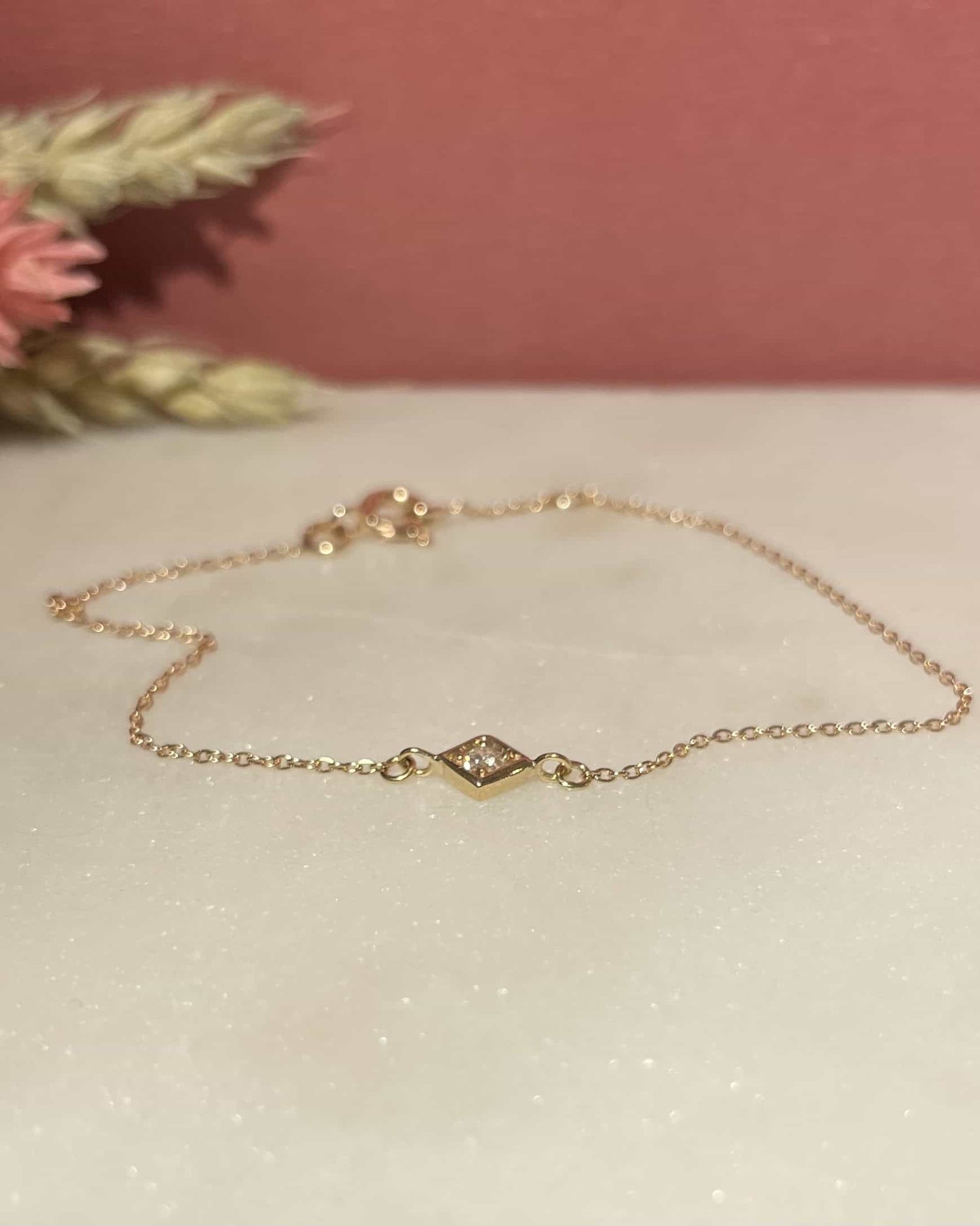 Bracelet Diamant &amp; Or 18 carats &quot;Leilani&quot;