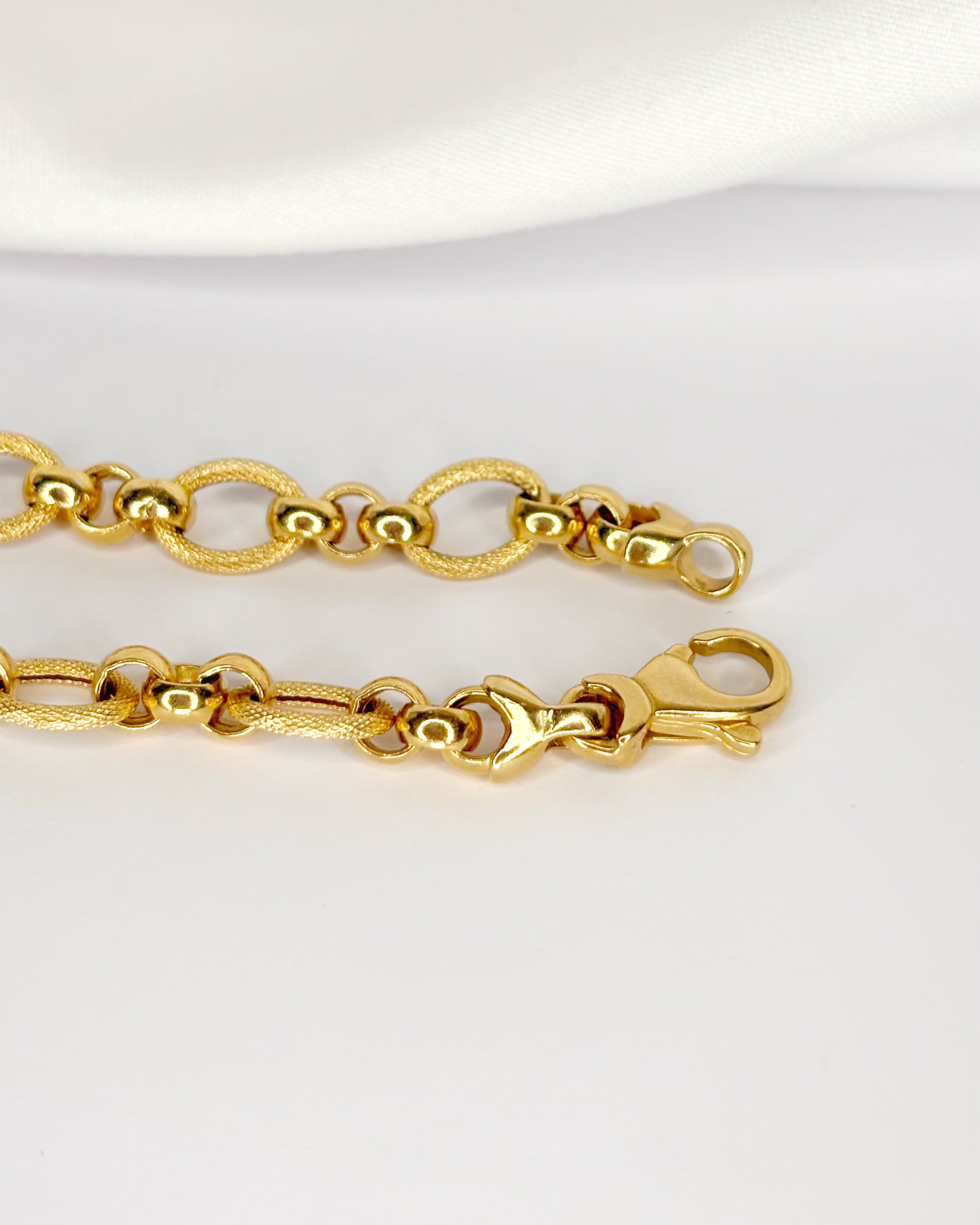 Bracelet Or Jaune 18 carats 7.8g "Flavie"