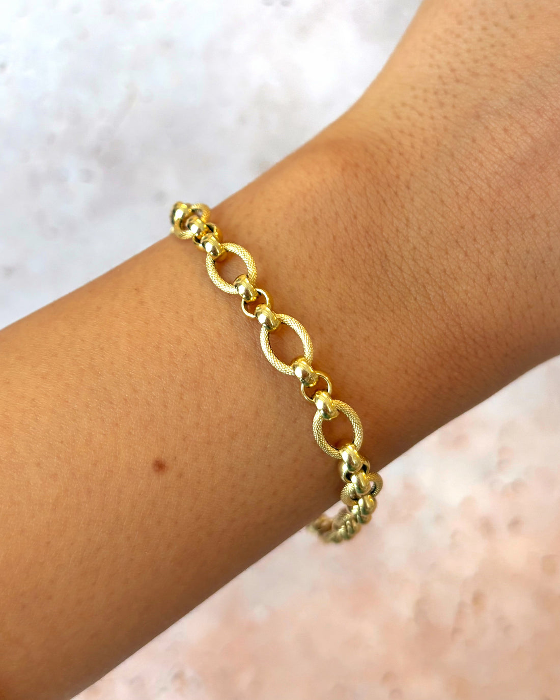Bracelet Or Jaune 18 carats 7.8g "Flavie"