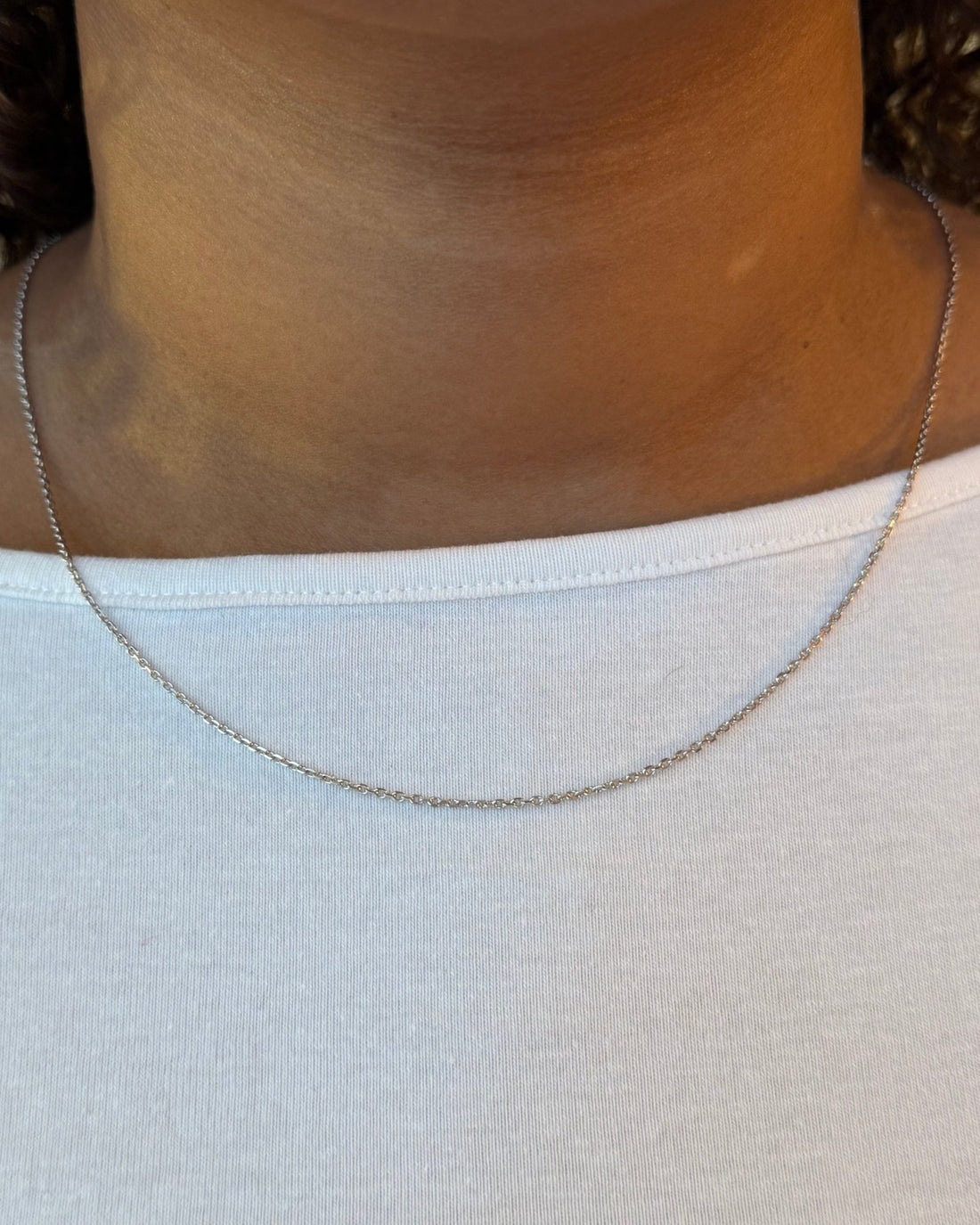 Chaîne Forçat Or Gris "Christelle" - Elliade Paris