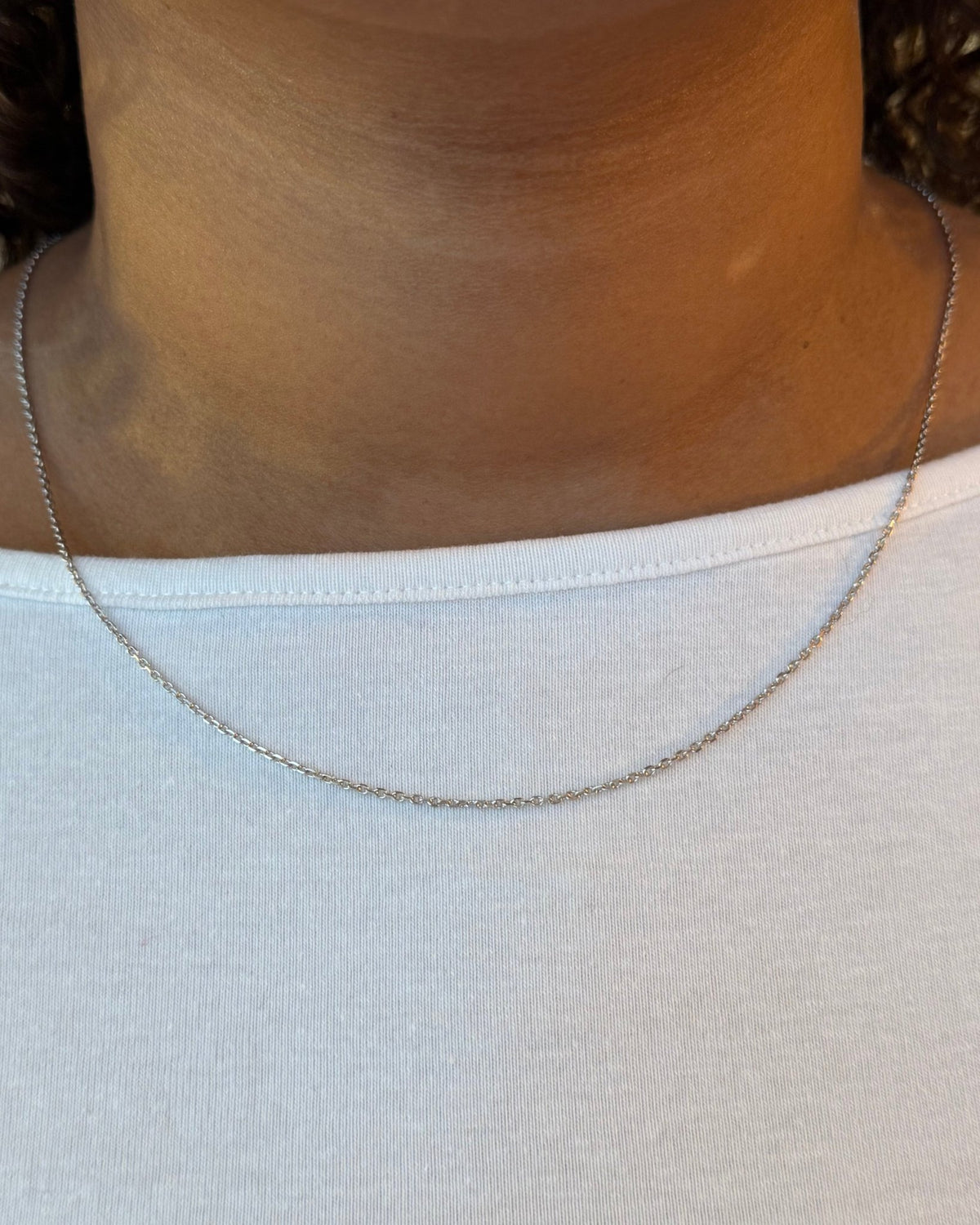 Chaîne Forçat Or Gris "Christelle" - Elliade Paris