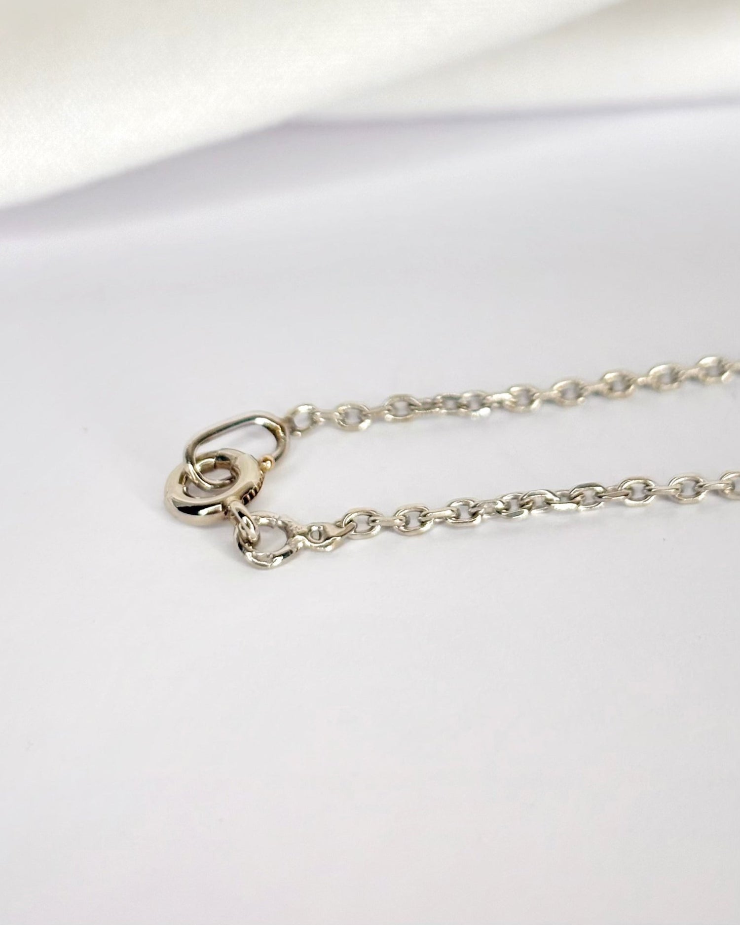 Chaîne Or Gris 18 carats 6.40g "Zoelia" - Elliade Paris