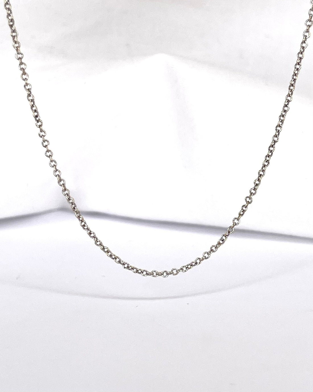 Chaîne Or Gris 18 carats "Alix" - Elliade Paris